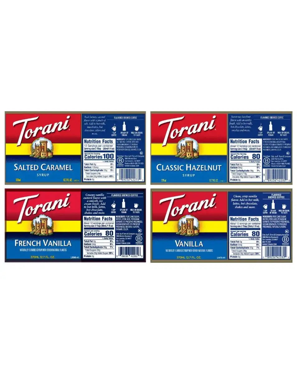 Café Variety 375ml Plastic 4 Pack