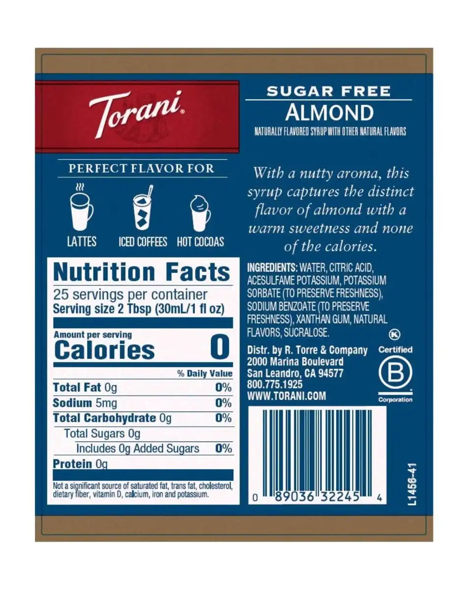 Sugar Free Almond