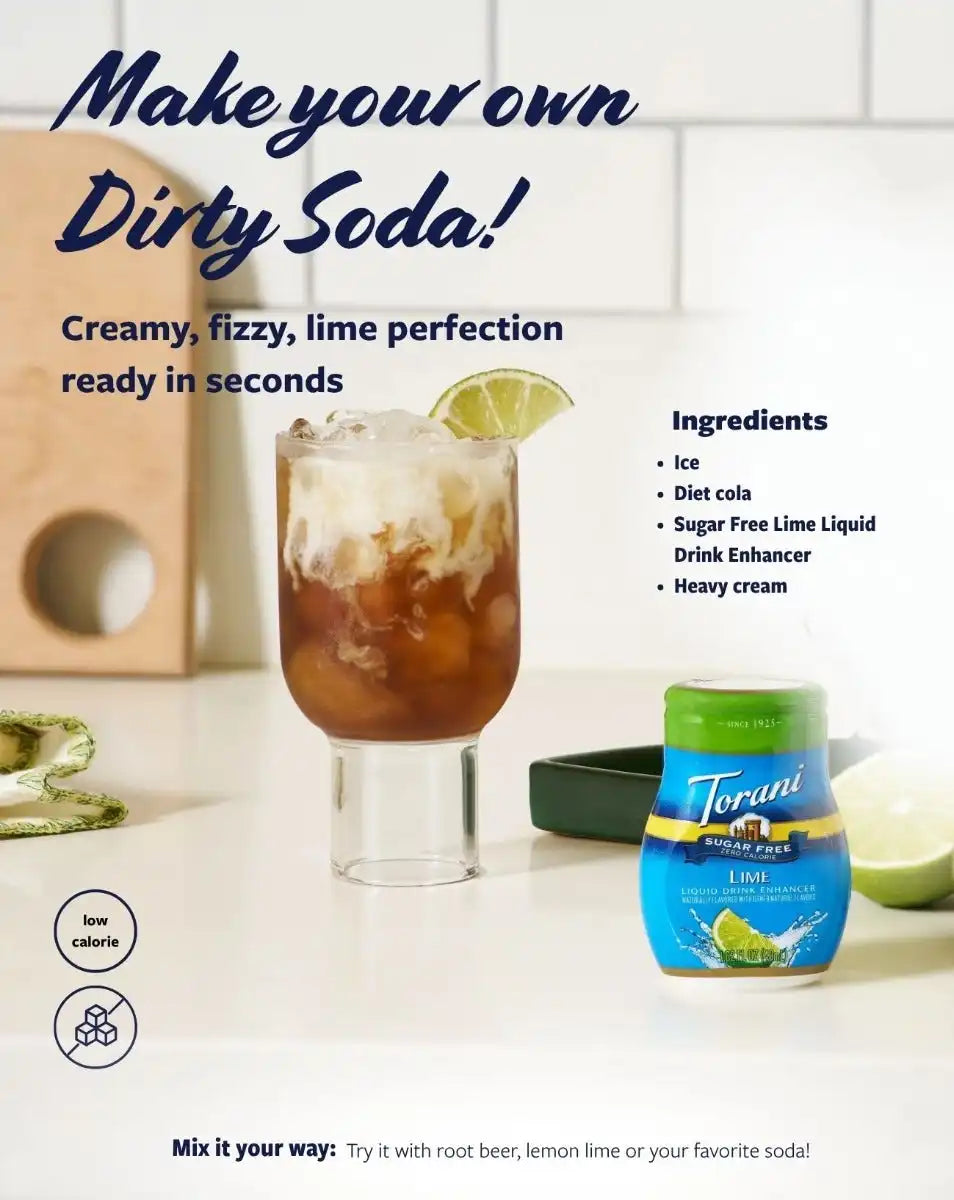 Sugar Free Lime Liquid Drink Enhancer