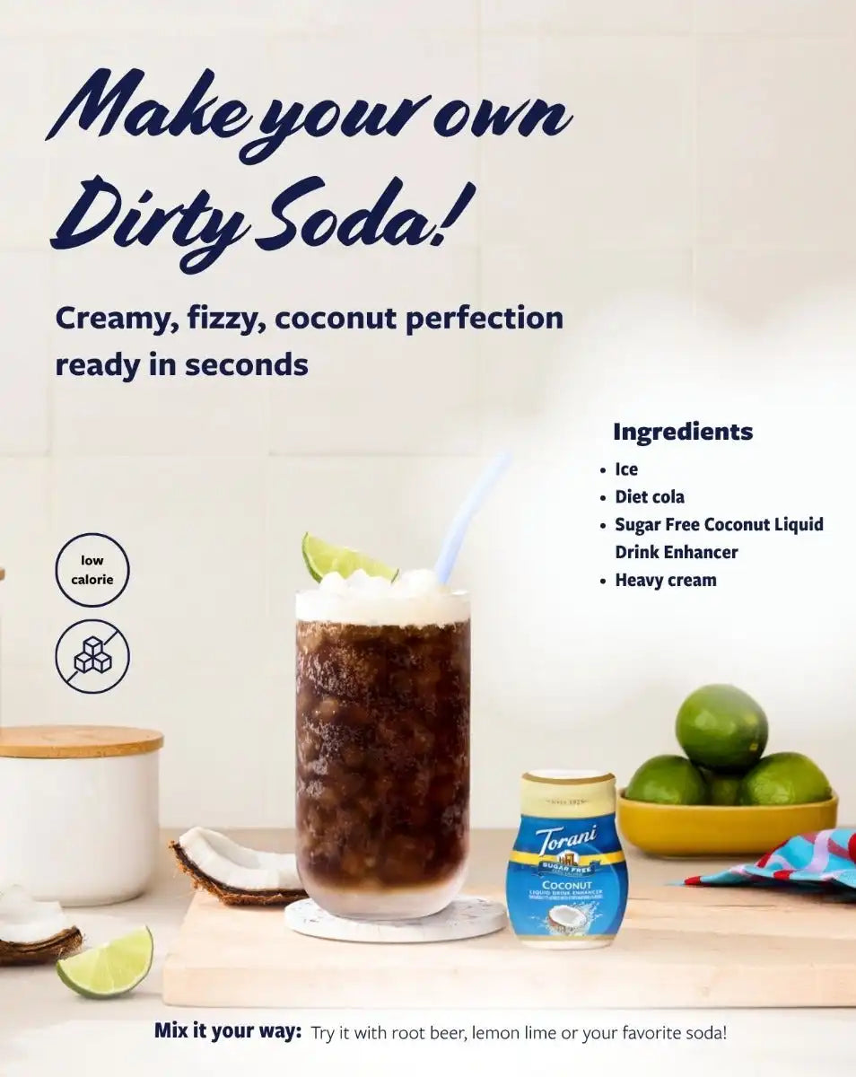 Sugar Free Coconut Liquid Drink Enhancer